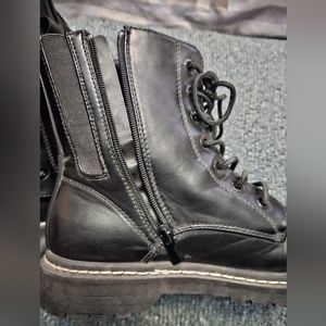 Black Torrid combat boots